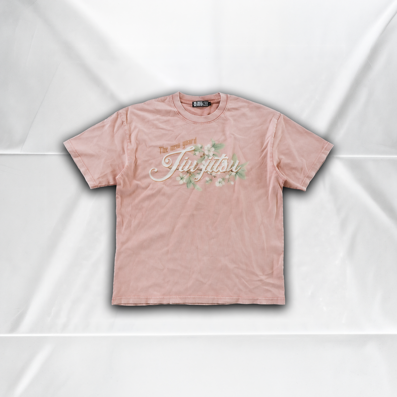 DYED T SHIRT - FLORAL