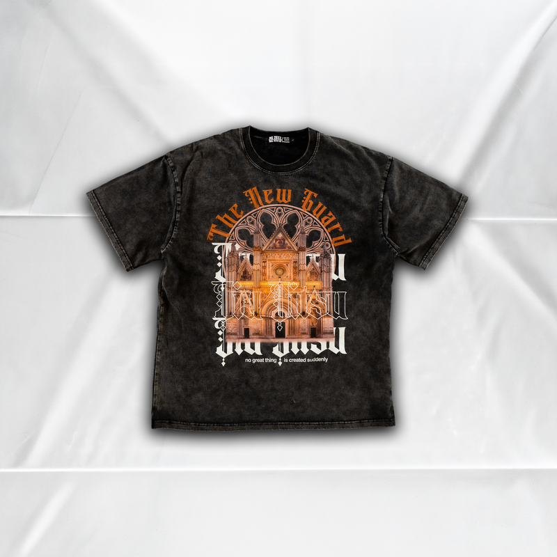 DYED T SHIRT - CATHEDRAL