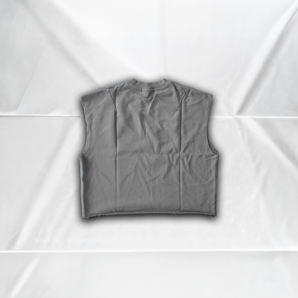 CUT & CROPPED TANK - WHITE BOY SUMMER