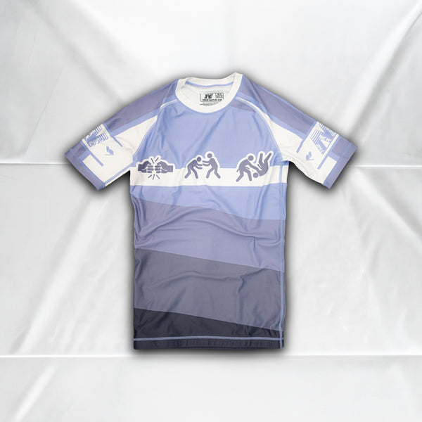 Belts Aren't Real Rashguard V1 - Purple - Front