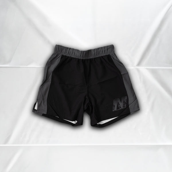 Belts Aren't Real Shorts V1 - Black - Front