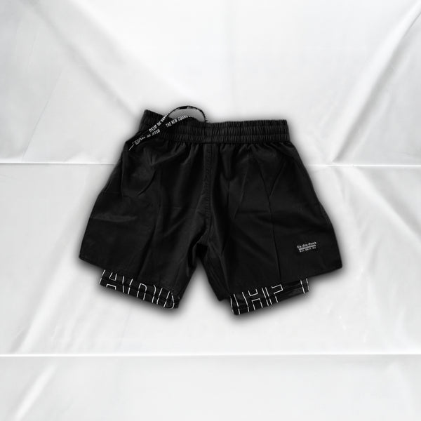 Unranked Grappling Shorts - Blackout - Back