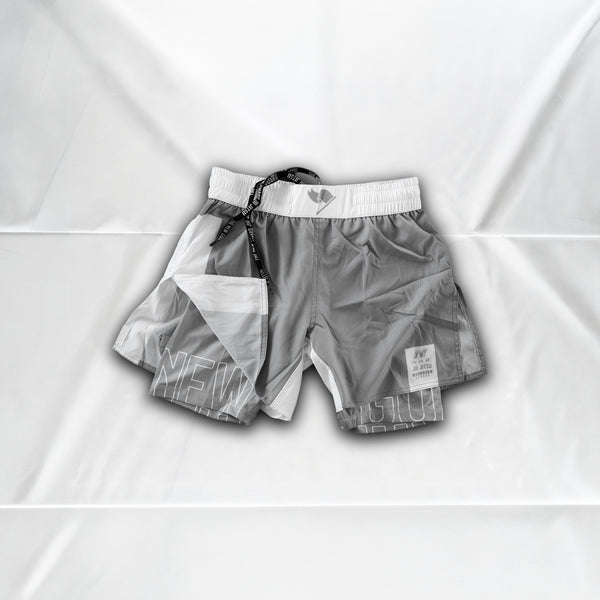 Unranked Grappling Shorts - Steel - Back