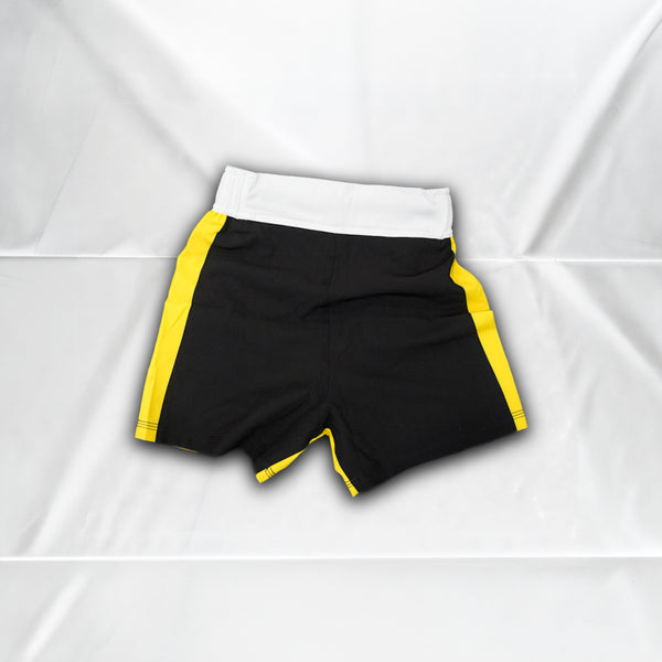 Youth Battle Armour Shorts - Banana - Back
