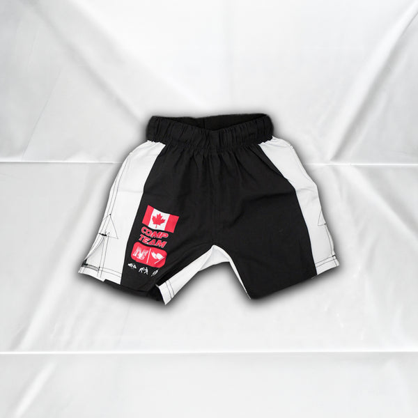 Youth Competition Team Shorts - Red - Front