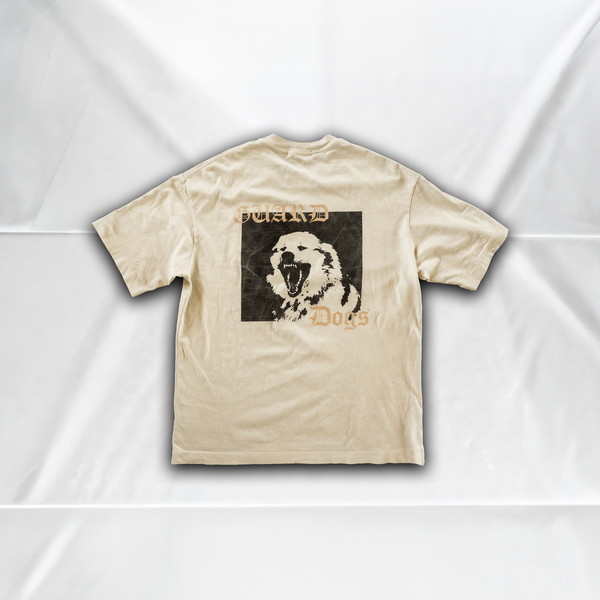 VINTAGE WASH T SHIRT - GUARD DOGS