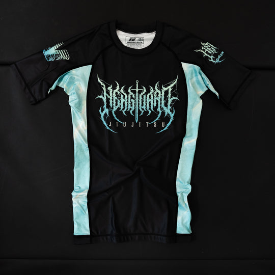 Heavy Lifting Rashguard - Aqua