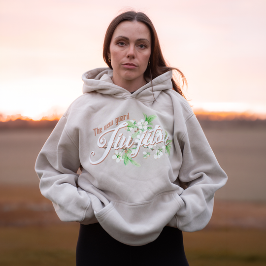 SUPER PLUSH HOODIE - FLORAL PIGMENT DYED