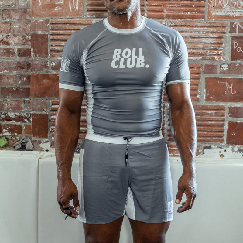 ROLL CLUB RASHGUARD- STEEL