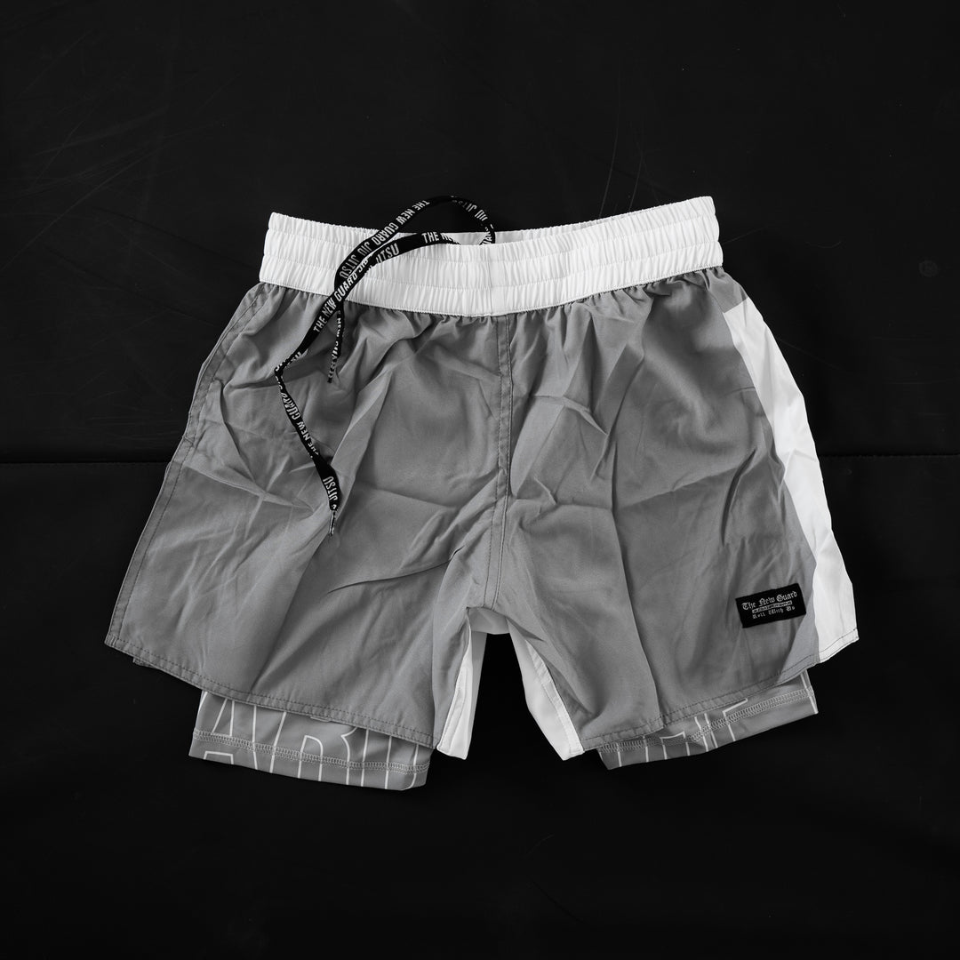 Unranked Grappling Shorts - Steel