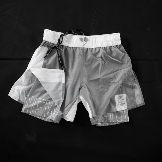 Unranked Grappling Shorts - Steel