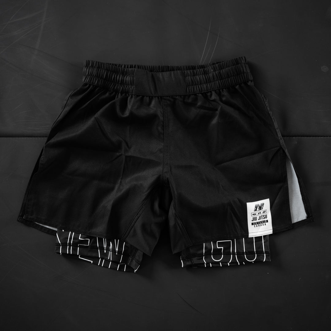 Unranked Grappling Shorts - Blackout