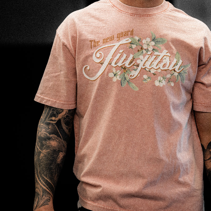 DYED T SHIRT - FLORAL
