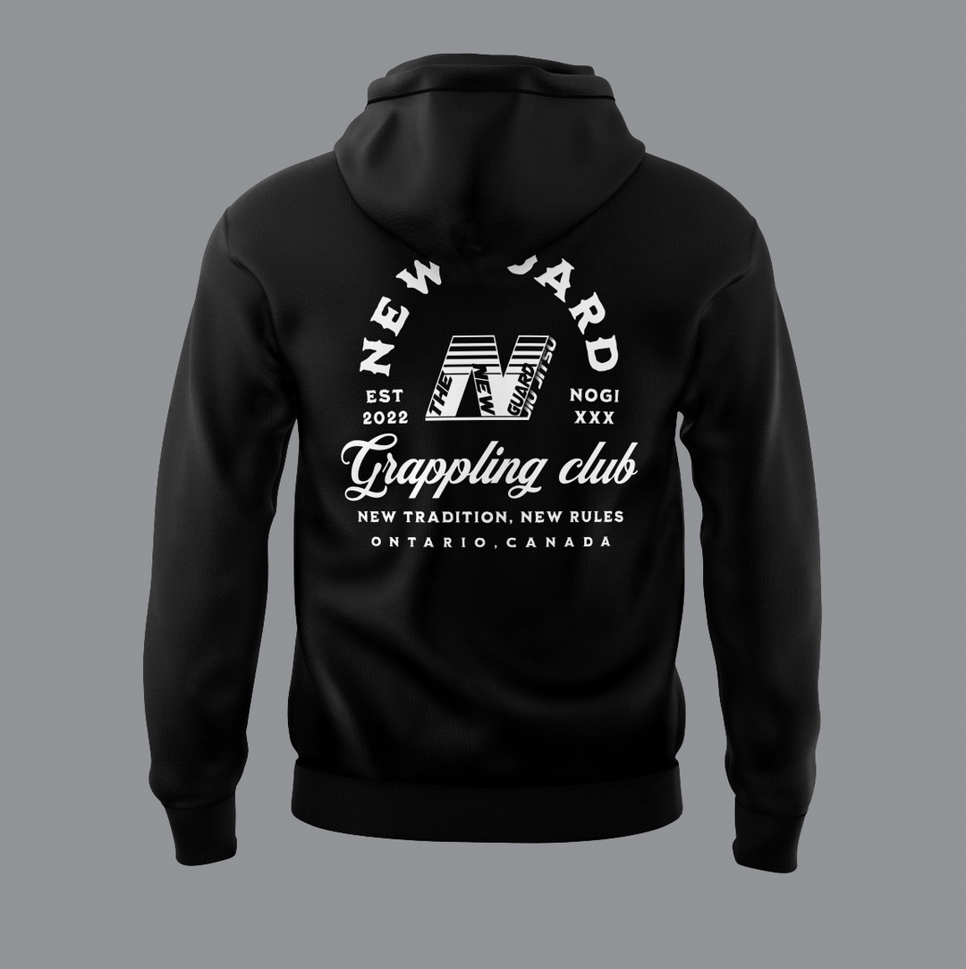 Grappling Club Hoodie - Onyx