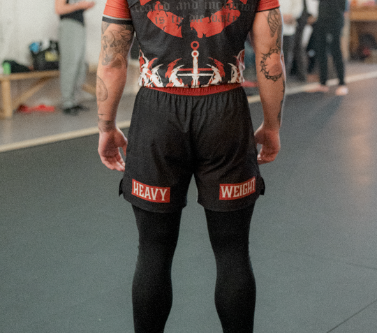 Heavy Lifting Shorts - Crimson