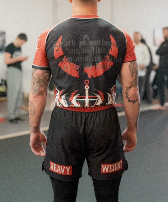Heavy Lifting Shorts - Crimson