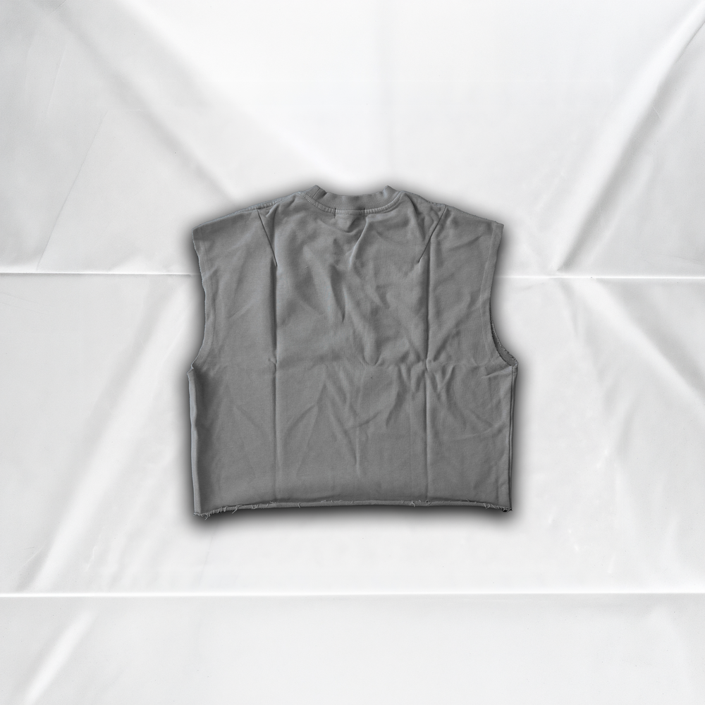 CUT & CROPPED TANK - WHITE BOY SUMMER