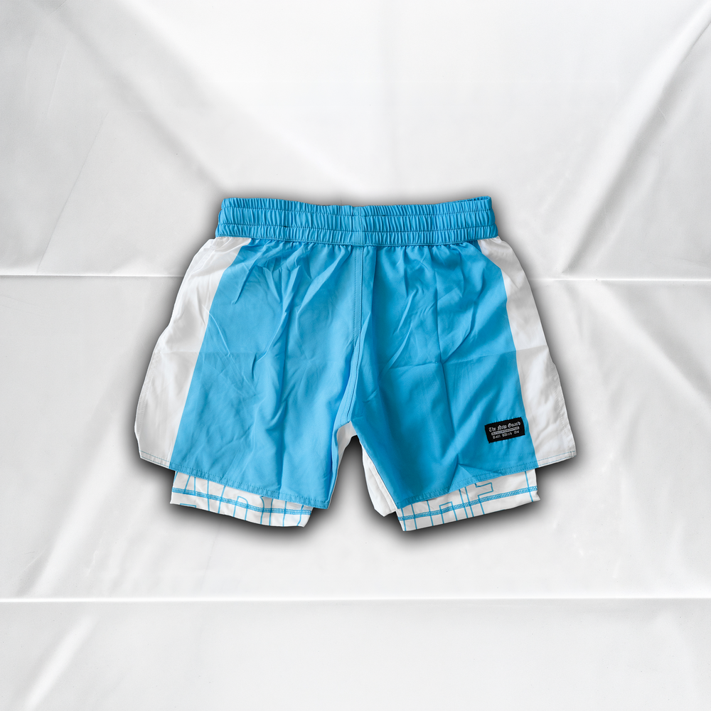 UNRANKED GRAPPLING SHORTS - WHITE BOY SUMMER