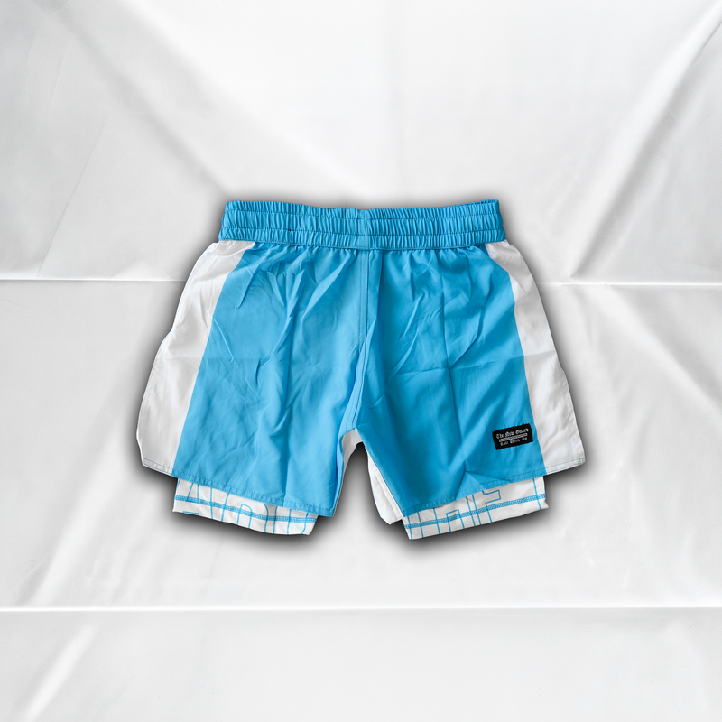 UNRANKED GRAPPLING SHORTS - WHITE BOY SUMMER