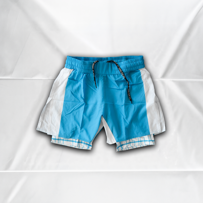 UNRANKED GRAPPLING SHORTS - WHITE BOY SUMMER