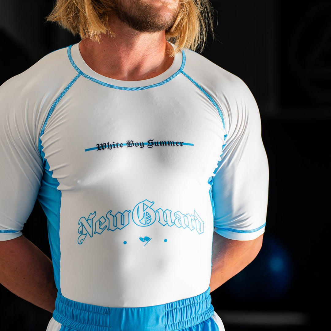 WHITE BOY SUMMER RASHGUARD