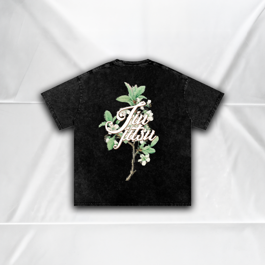 DYED T SHIRT - FLORAL