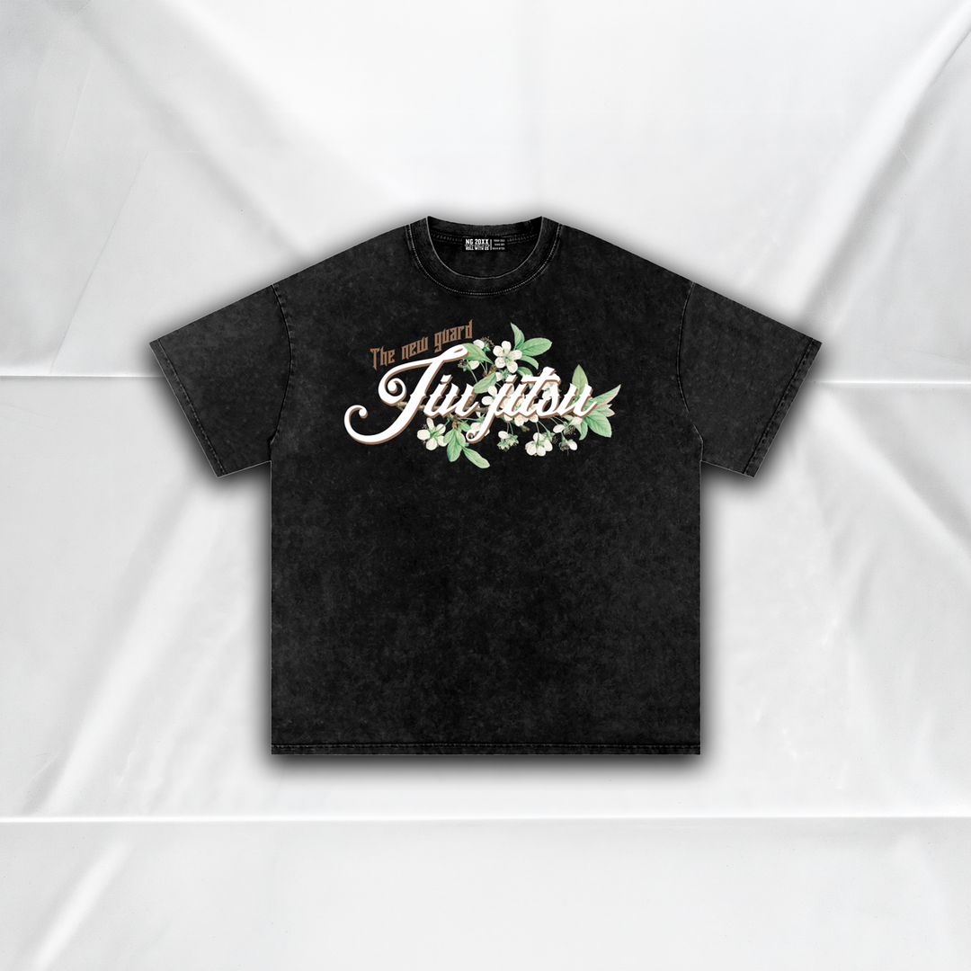 DYED T SHIRT - FLORAL