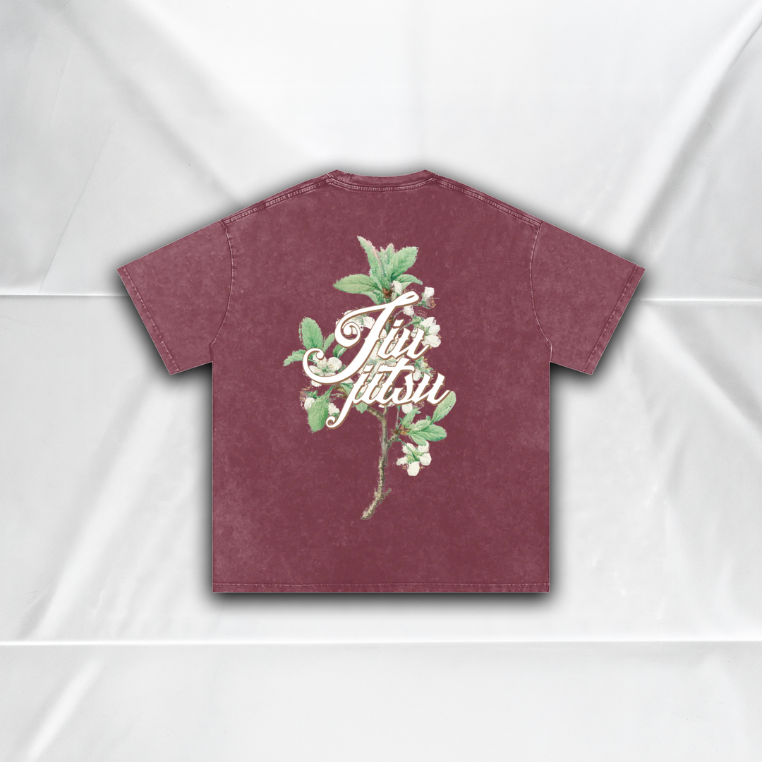 DYED T SHIRT - FLORAL