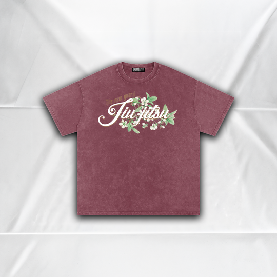 DYED T SHIRT - FLORAL