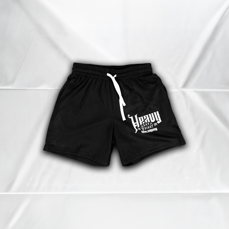 PREMIUM MESH SHORTS - HEAVY LIFTING