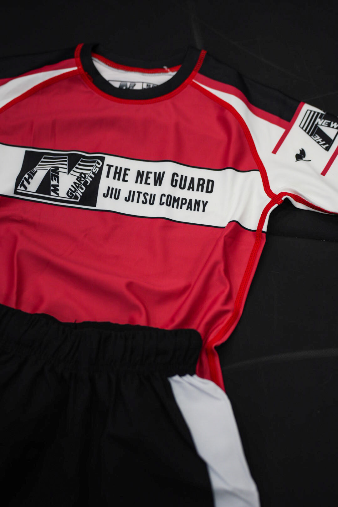 Youth Competition Team Rashguard - Red