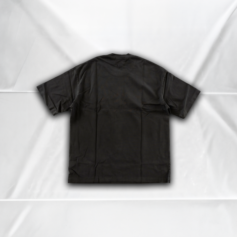 VINTAGE WASH T SHIRT - FOR THE CULTURE - CONCRETE
