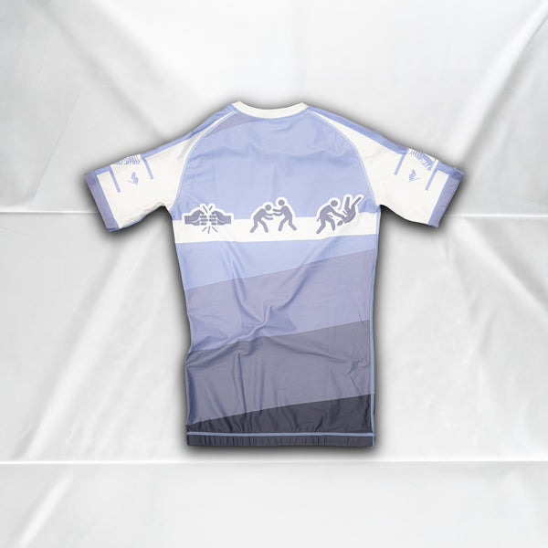 Belts Aren't Real Rashguard V1 - Purple - Back