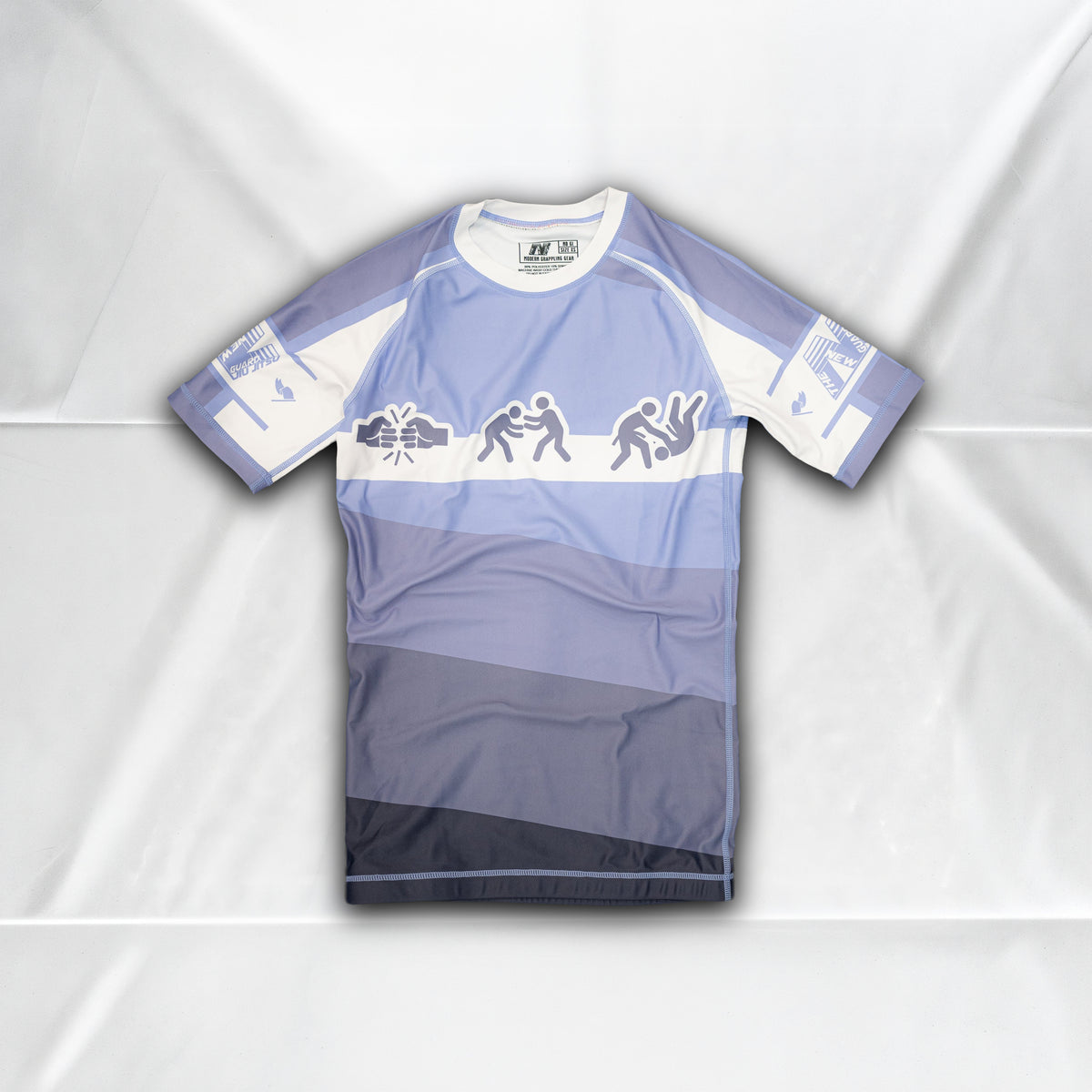 Belts Aren't Real Rashguard V1 - Purple - Front