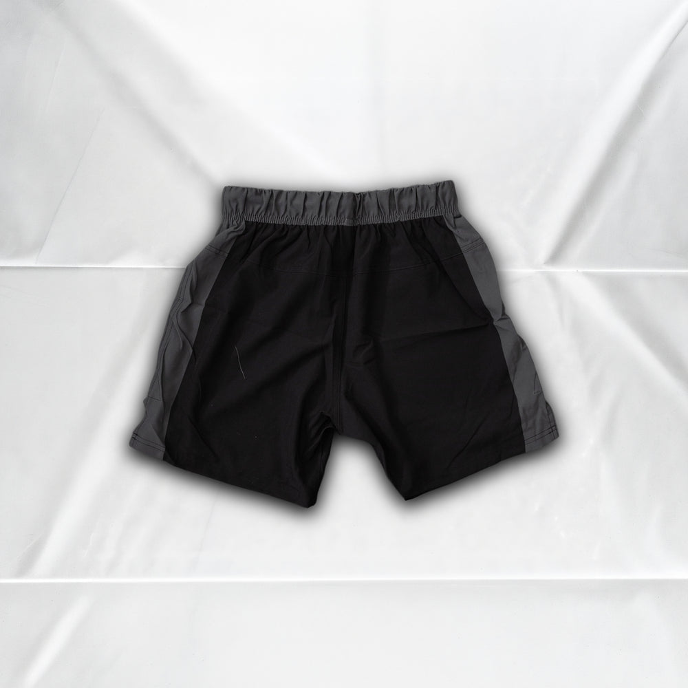 Belts Aren't Real Shorts V1 - Black - Back