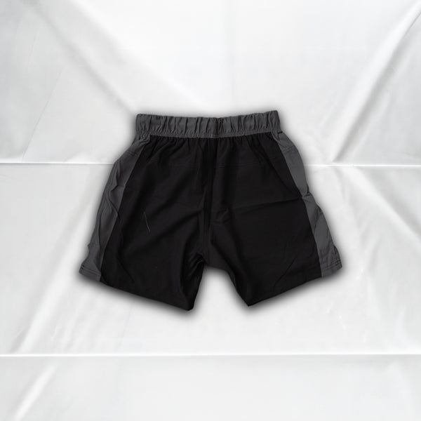 Belts Aren't Real Shorts V1 - Black - Back