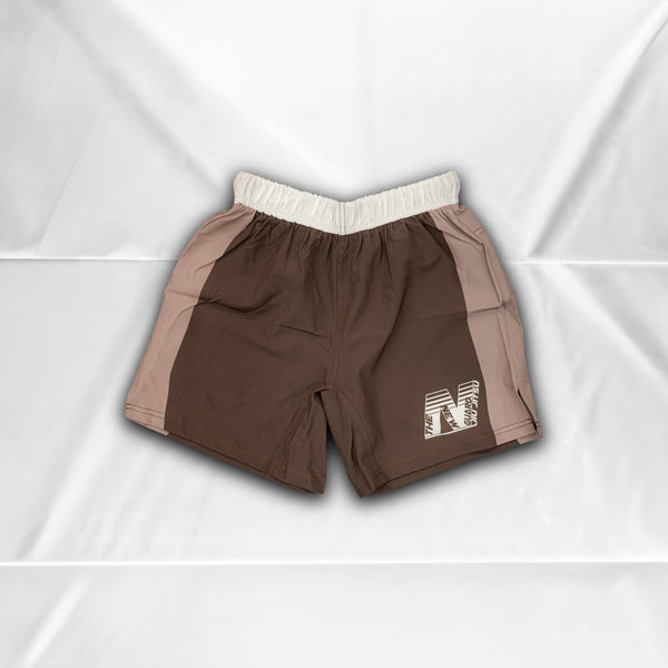 Belts Aren't Real Shorts V1 - Brown - Front