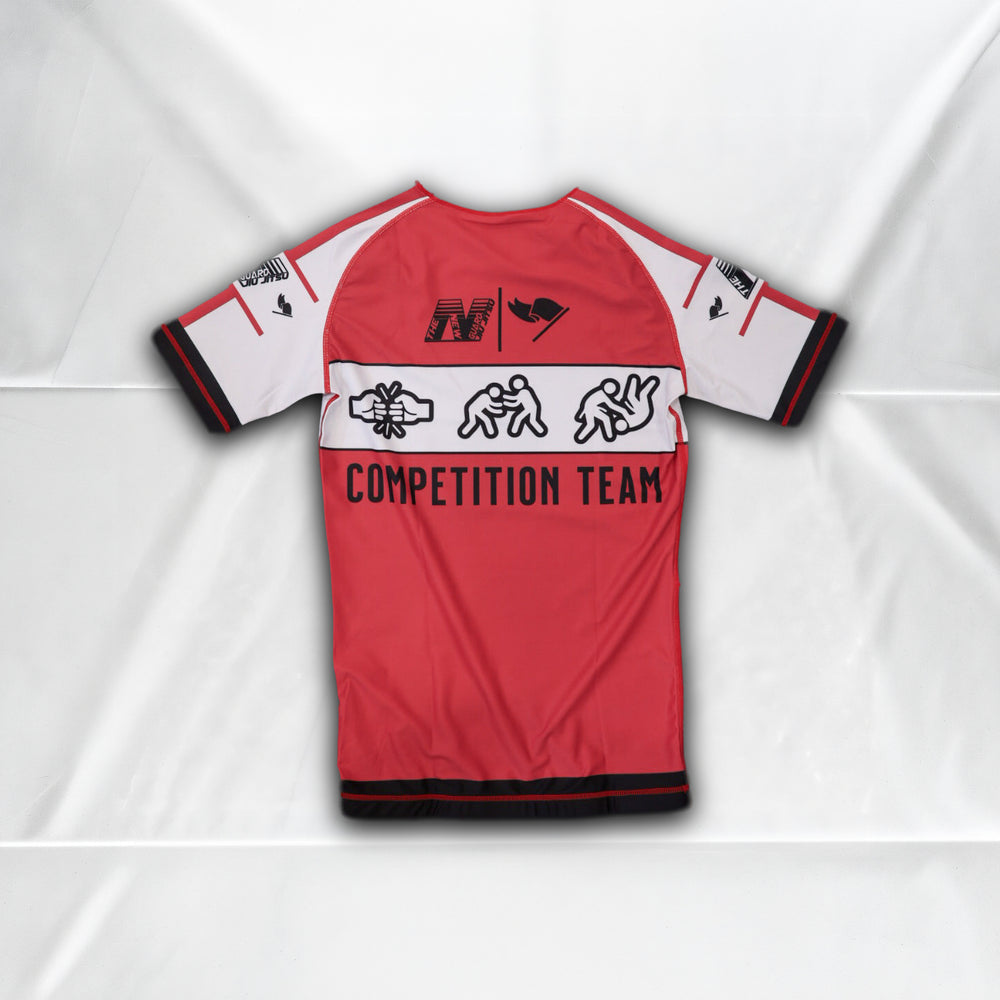Competition Team Rashguard - Red - Back