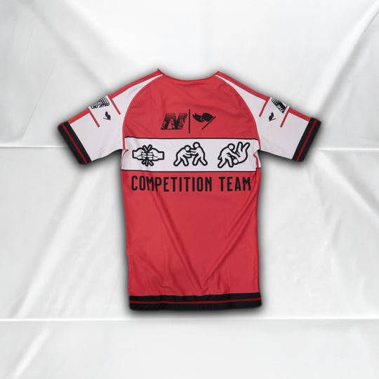 Competition Team Rashguard - Red - Back