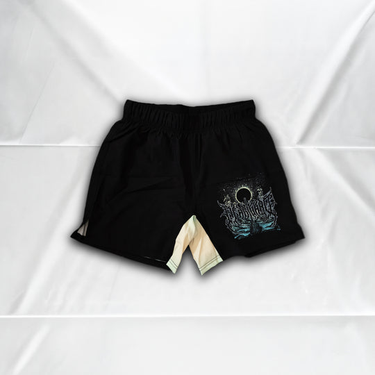 Heavy Lifting Shorts - Aqua - Front
