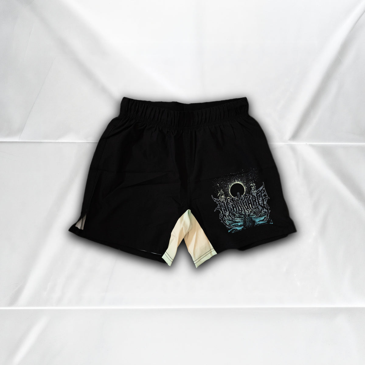 Heavy Lifting Shorts - Aqua - Front