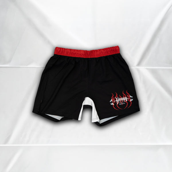 Heavy Lifting Shorts - Crimson - Front
