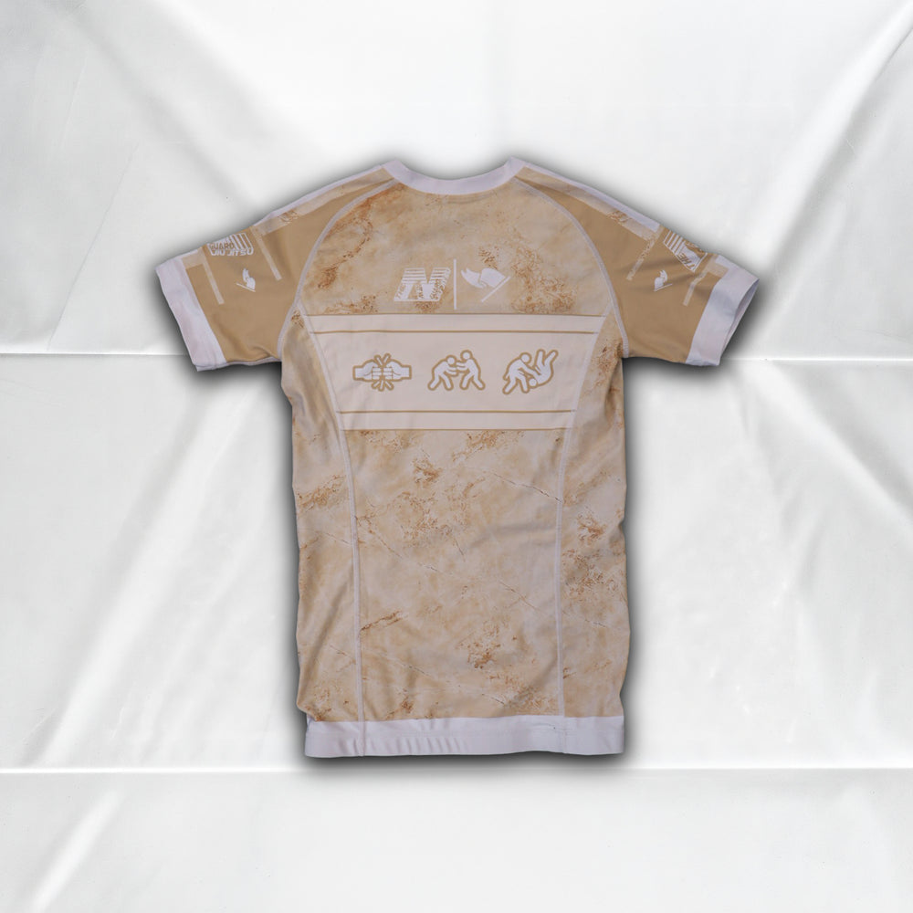 Ladies Foundation Rashguard - Sand - Back