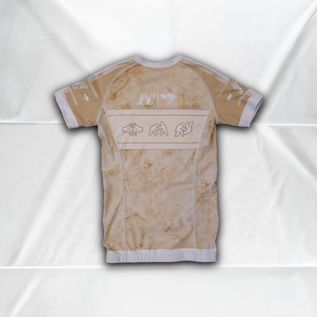 Ladies Foundation Rashguard - Sand - Back