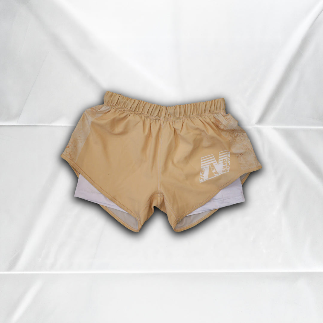 Ladies Foundation Shorts - Sand - Front