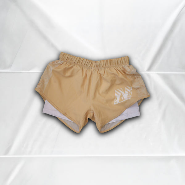 Ladies Foundation Shorts - Sand - Front