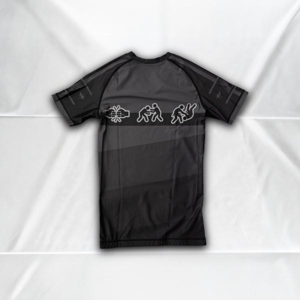 Ladies V Neck Belts Aren't Real V1 - Black - Back