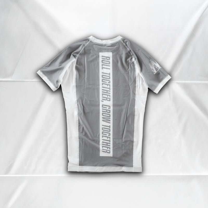 Roll Club Rashguard - Steel - Back