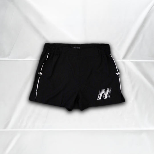 Short Shorts - Black - Front