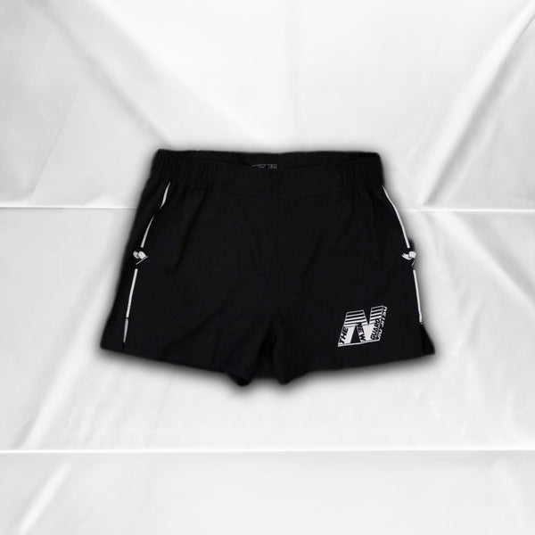 Short Shorts - Black - Front